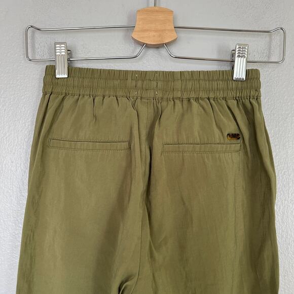 Scotch & Soda Casual Pants Women's Viscose Drawstring Joggers Army Green Size XS - Picture 7 of 14